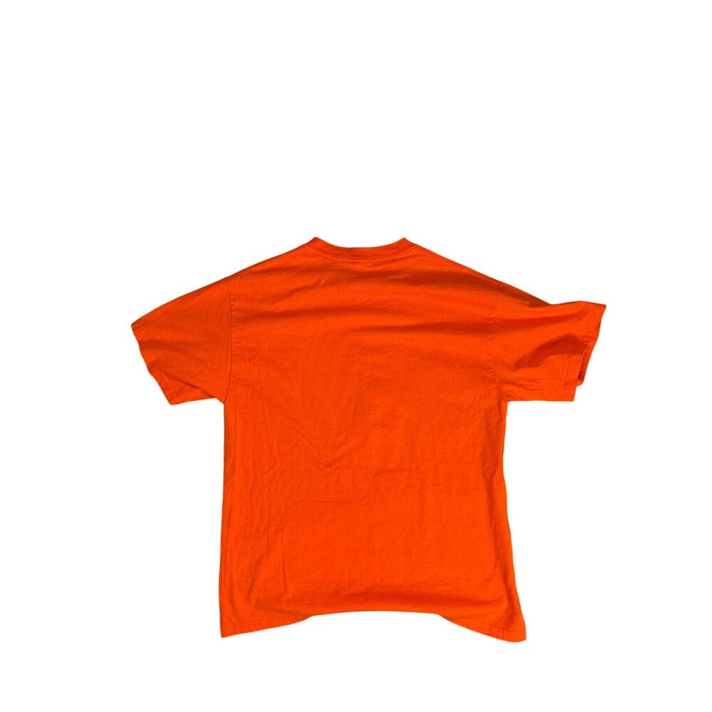 Vintage Y2K Halloween Shirt Womens  Orange Spooky Graphic Delta Magnum Weight - Picture 2 of 4